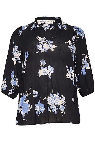 KAFFE Curve Langarmbluse Langarm-Bluse KCedina Große günstig online kaufen