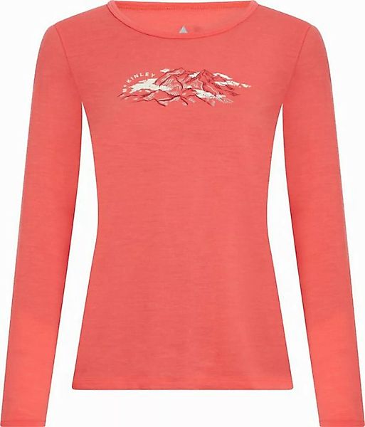 McKINLEY Longsleeve Da.-T-Shirt Shane II LS W RED günstig online kaufen