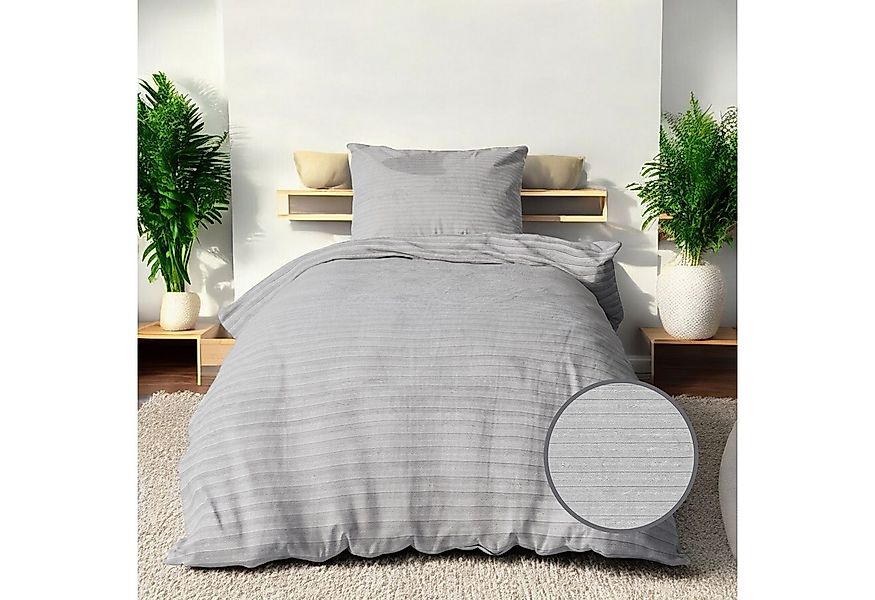 LINKHOFF Wendebettwäsche Cashmere Cord Bettwäsche - Bettwäsche-Set 135x200 günstig online kaufen