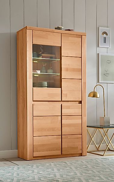Home affaire Vitrine Burani grifflose Optik günstig online kaufen