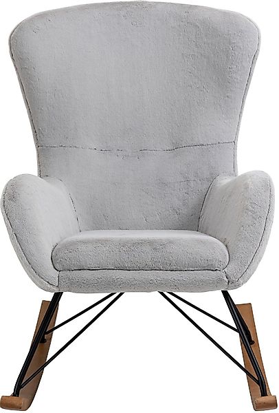 SalesFever Schaukelstuhl Komfortabl und im Vintage-Stil, günstig online kaufen