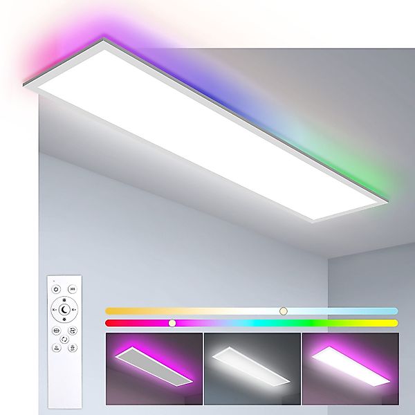 Oraymin LED Deckenleuchte Farbwechsel, 100*25CM LED günstig online kaufen