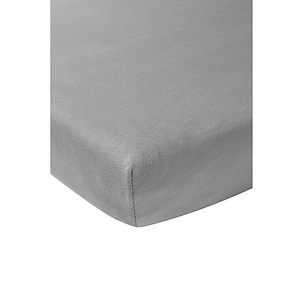 Meyco Home Spannbettlaken Grey, Jersey, Gummizug: günstig online kaufen