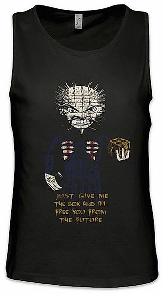 Urban Backwoods Tanktop Give Me The Box Ärmelloses T-Shirt Cenobite Hellrai günstig online kaufen