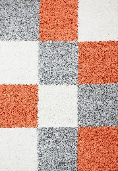 Teppium Teppich Kariert Design, Rechteckig, Höhe: günstig online kaufen