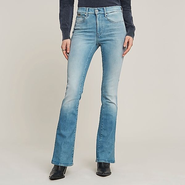G-STAR Bootcut-Jeans "3301 Flare Wmn" aus Stretch-Denim günstig online kaufen