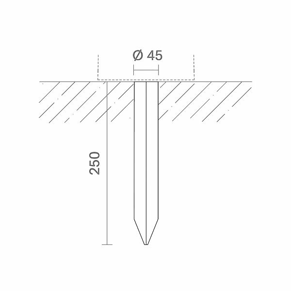 KLEWE Erdspieß für Solarleuchten, Länge 25 cm, Edelstahl günstig online kaufen