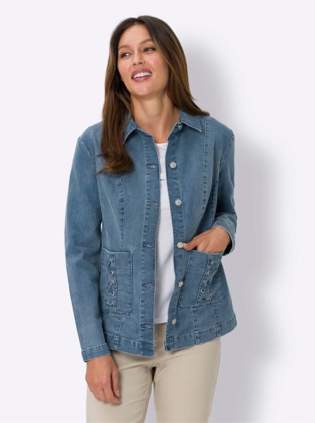 Classic Basics Jeansjacke ohne Kapuze günstig online kaufen