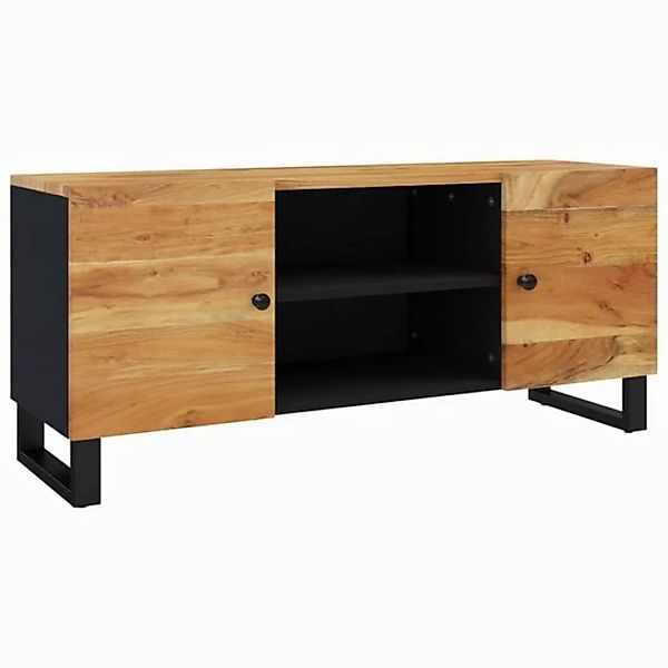 furnicato TV-Schrank 105x33x46 cm Massivholz Akazie (1-St) günstig online kaufen