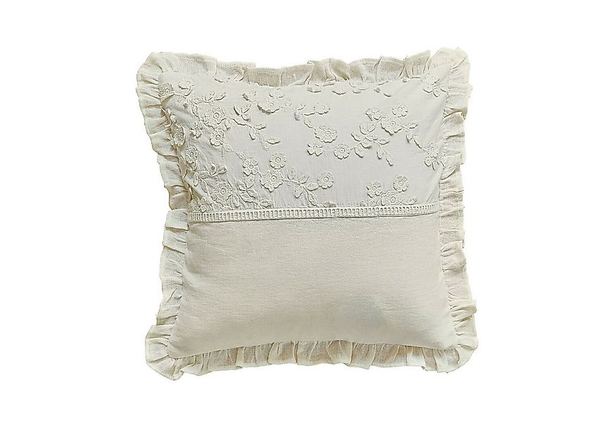 Mirabeau Kissenhülle Kissenhülle Lunérie weiß günstig online kaufen