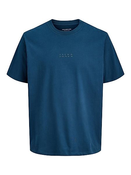 Jack & Jones Kurzarmshirt JCOPOINT BADGE TEE SS CREW NECK günstig online kaufen