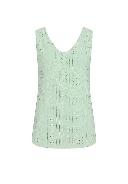 CLOUD 5IVE Klassische Bluse "CLOUD 5IVE Top mit Lochmuster und hinten offen günstig online kaufen