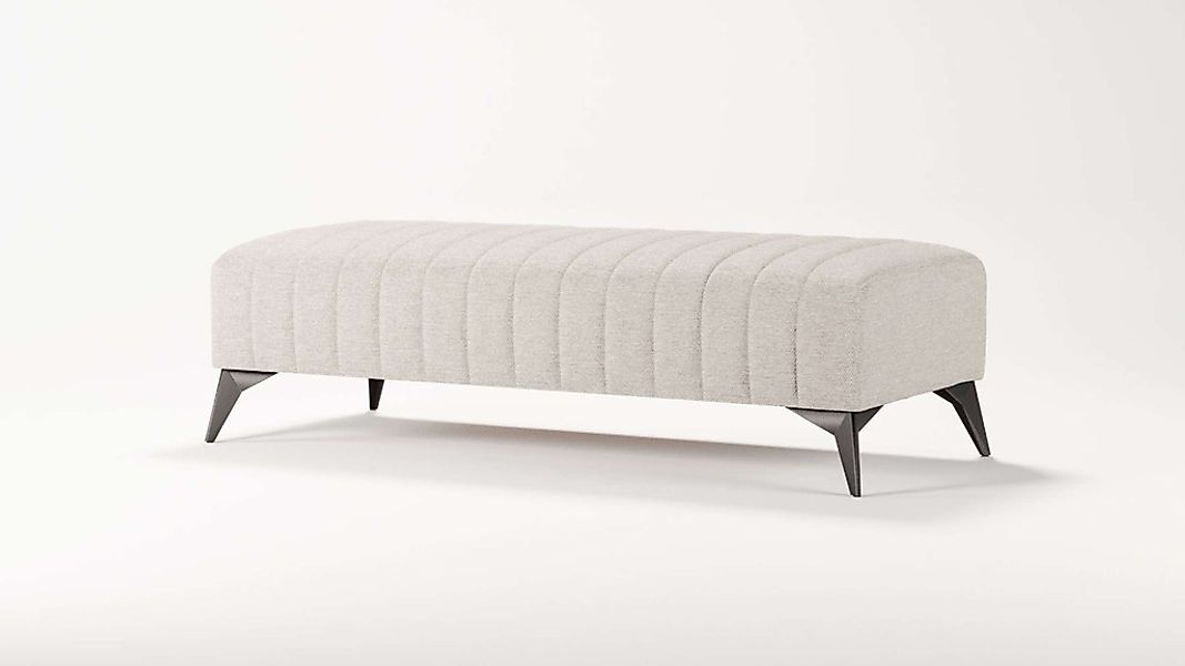 Places of Style Polsterhocker "MATTHEW Sitzhocker XXL, Maße B/T/H: 140/60/4 günstig online kaufen