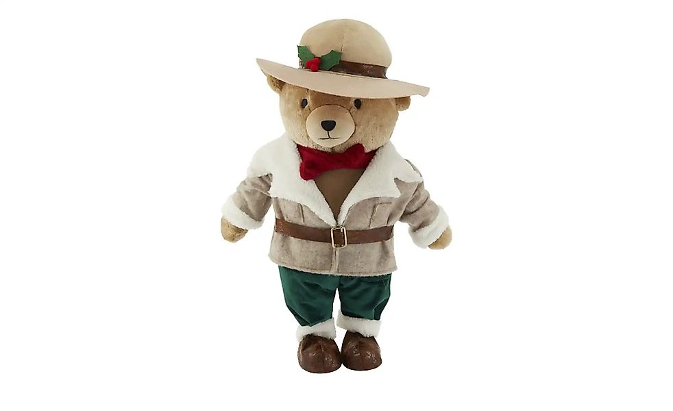 Deko Figur Bär   ¦ braun ¦ Polyester,Metall ¦ Maße (cm): B: 38 H: 60 T: 23. günstig online kaufen