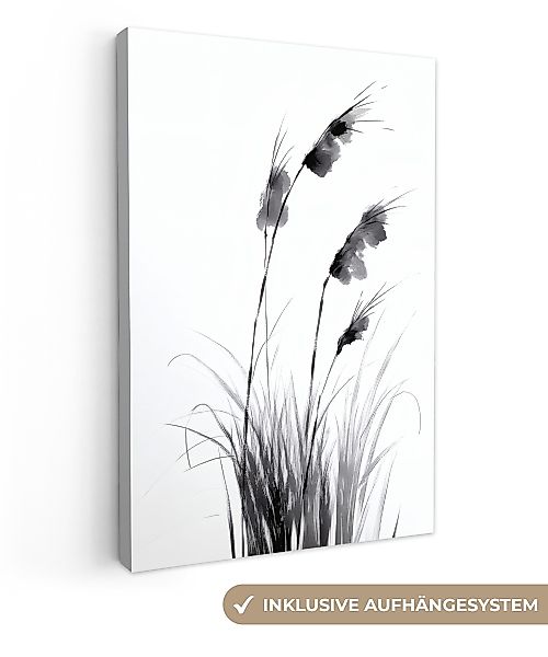 OneMillionCanvasses® Leinwandbild Minimalistisch - Stängel - günstig online kaufen