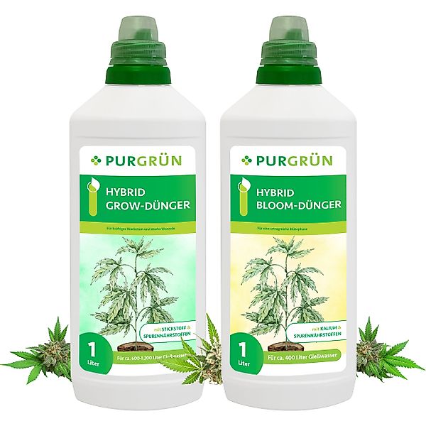 Purgrün Pflanzendünger Purgrün Hybrid Dünger Set, günstig online kaufen