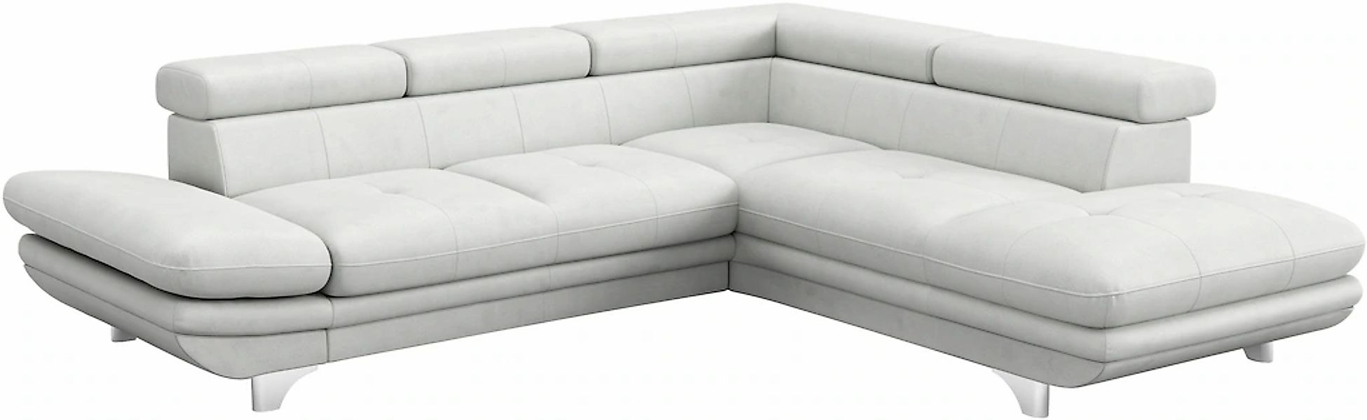 COTTA Ecksofa "Enterprise L-Form", mit Arm- & Kopfteilverstellung, wahlweis günstig online kaufen