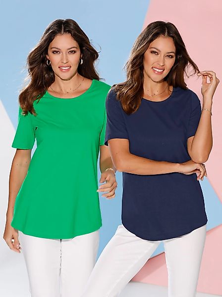 Classic Basics Longshirt "Doppelpack Shirts", (2 tlg.) günstig online kaufen