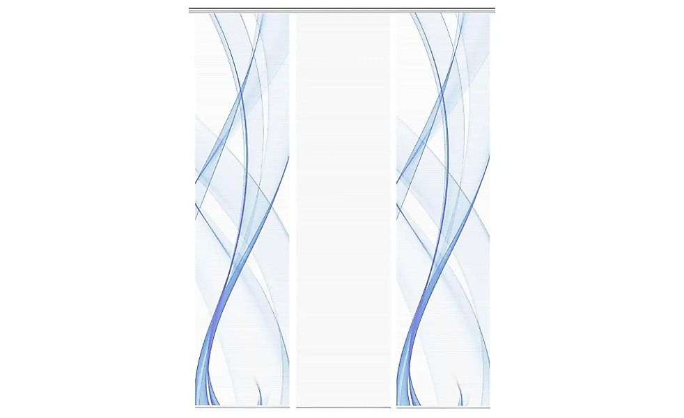 VISION S Schiebevorhang   ¦ blau ¦ Synthetik ¦ Maße (cm): B: 60 H: 260 Gard günstig online kaufen