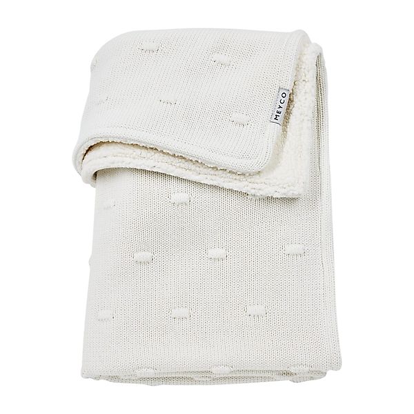 Babydecke Offwhite, Meyco Baby, 75x100cm günstig online kaufen