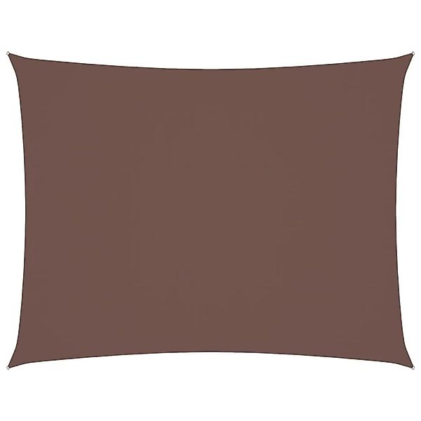 vidaXL Sonnensegel Oxford-Gewebe Rechteckig 6x8 m Braun 135828 günstig online kaufen