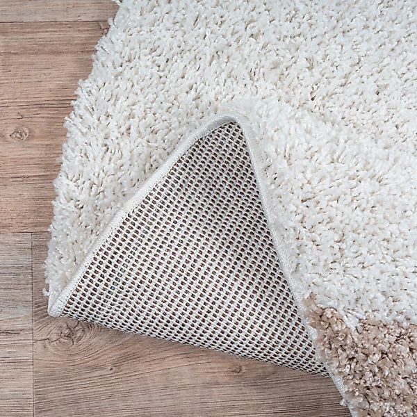 Sanat Hochflor-Teppich »Milano 1254«, rund, 30 mm Höhe, Hochflor, Wohnzimme günstig online kaufen