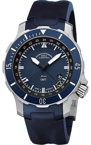 Nautische Instrumente Mühle Glashütte/Sa. Automatikuhr Herrenuhr Mühle Glas günstig online kaufen