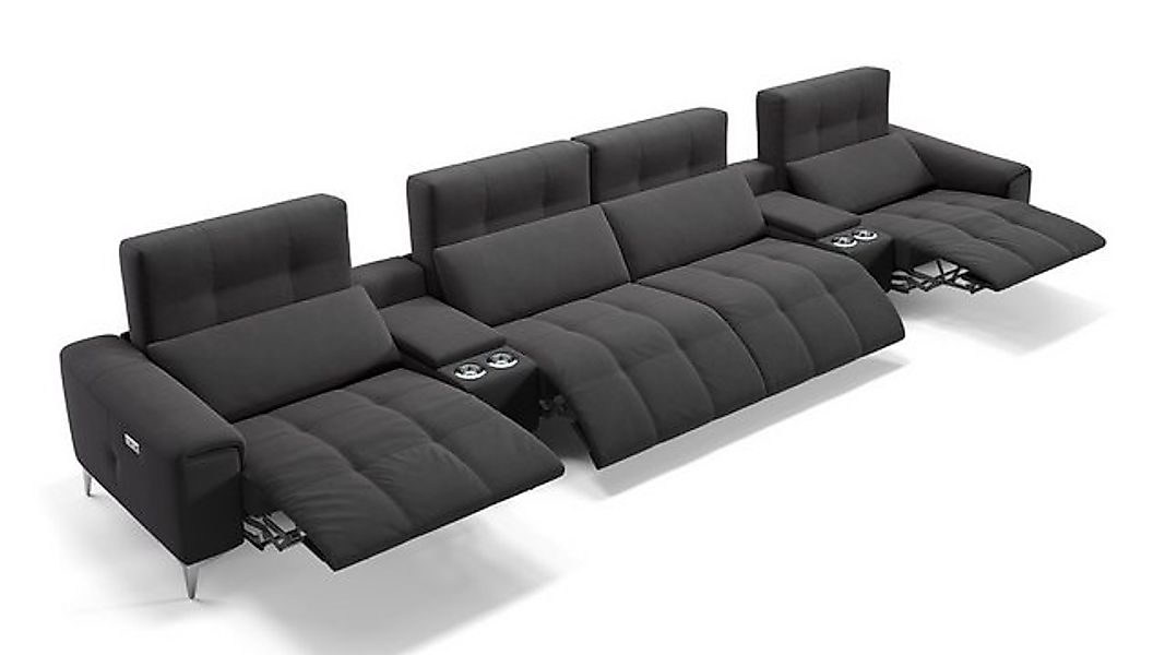 Sofanella 4-Sitzer Stoff SALENTO, Heimkinosofa, Kinocouch, Funktionssofa, K günstig online kaufen