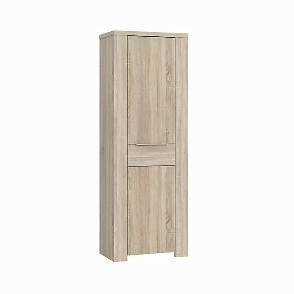 freiraum Garderobenschrank Calpe in Sonoma Eiche - 69,4x198,7x42cm (BxHxT) günstig online kaufen