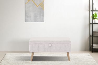 INOSIGN Truhenbank "AMIRA Sitzbank mit Stauraum, Maße B/T/H: 81/36/43 cm" m günstig online kaufen