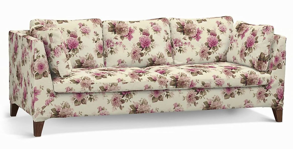 Bezug für Stockholm 3-Sitzer Sofa, beige- rosa, Stockholm 3-Sitzer, Londres günstig online kaufen