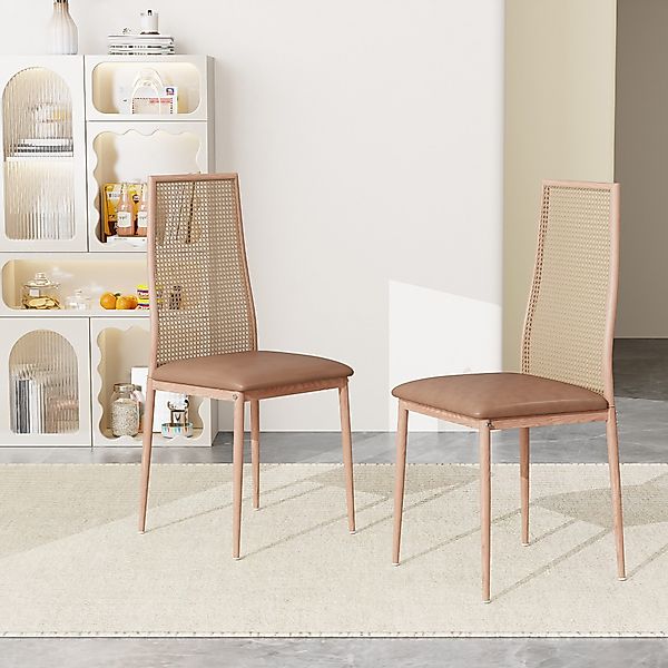 Furnishings Home Hochlehner Esszimmerstuhl Rattanstuhl (2er-Set) günstig online kaufen