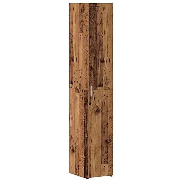 vidaXL Highboard Altholz 30 x 42,5 x 185 cm Holzwerkstoff 3365576 günstig online kaufen