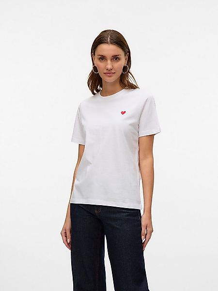 Vero Moda Kurzarmshirt VMPAULINA SS T-SHIRT GA JRS NOOS günstig online kaufen