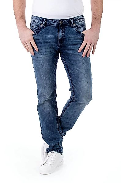 Blue Monkey Jeans Freddy 4587 Slim Fit mid blue günstig online kaufen