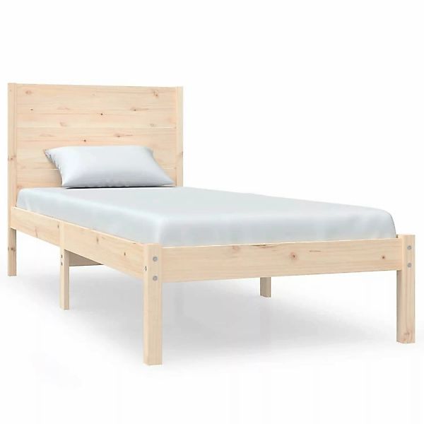 vidaXL Bett Massivholzbett 75x190 cm günstig online kaufen