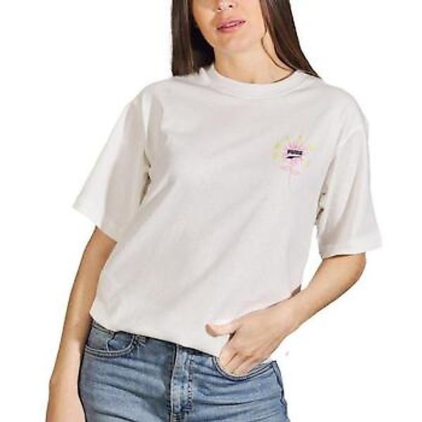 Puma  T-Shirt Camisetas Mujer Modèle Relaxed Graphic Tee günstig online kaufen