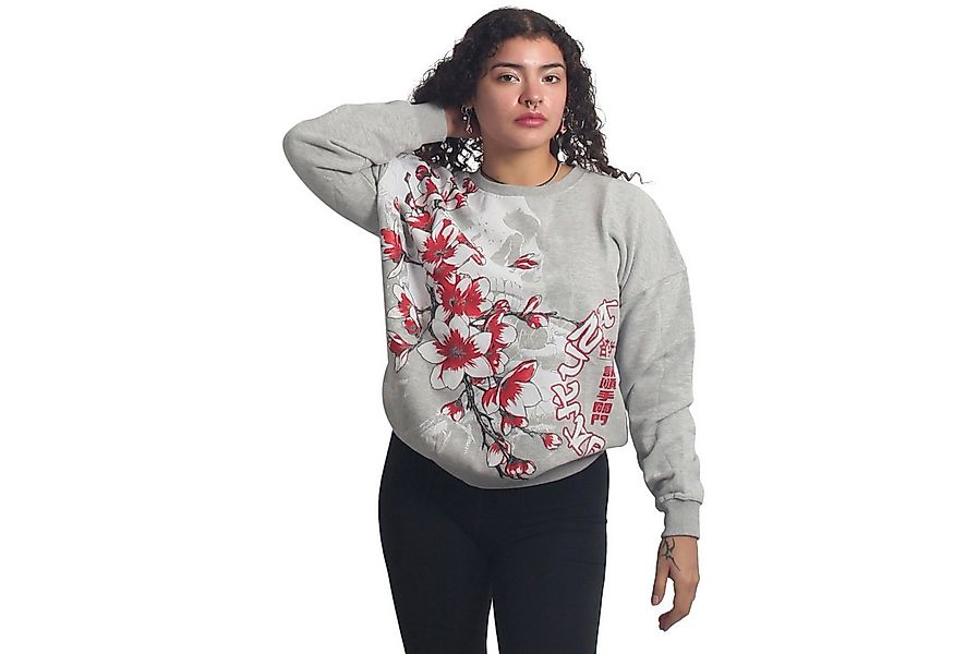 YAKUZA Sweatshirt Hanami im Oversized Look günstig online kaufen