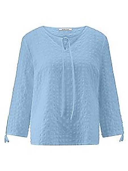 Bluse zum Schlupfen Peter Hahn blau günstig online kaufen