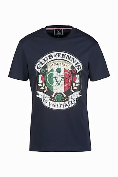 19V69 ITALIA T-Shirt RAFAEL TENNIS mit großem Druck günstig online kaufen