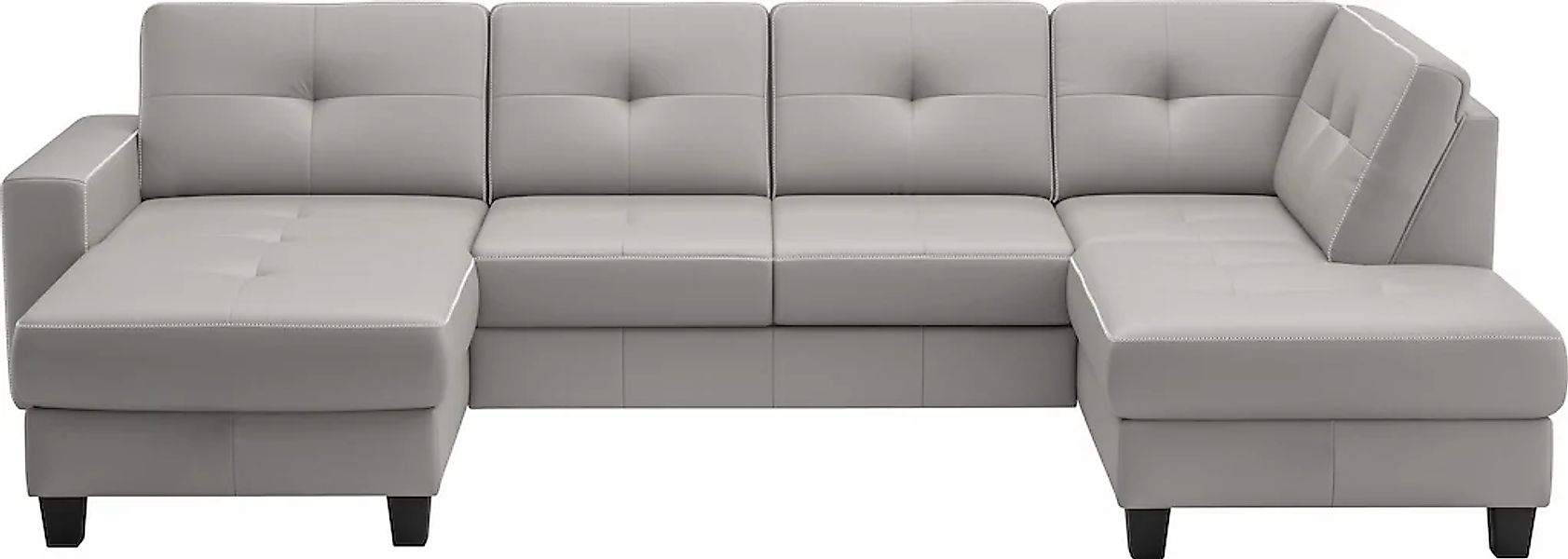 Places of Style Wohnlandschaft "Varese", wahlweise mit Bettfunktion und Bet günstig online kaufen