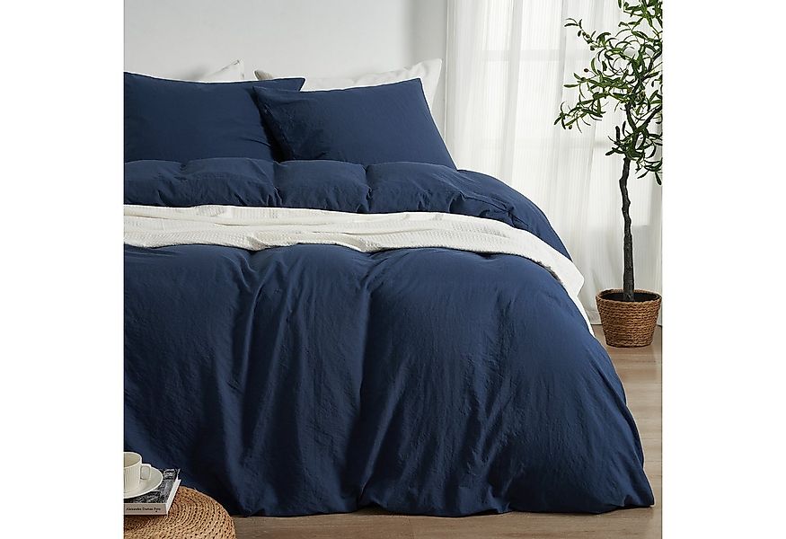 Topfinel Bettwäsche Bettwäsche 135x200 4teilig weiche Vorgewaschene Hautfre günstig online kaufen