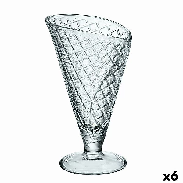 Eiscreme- Und Milchshakes-becher Bormioli Rocco Glas (210 Ml) (6 Stück) günstig online kaufen