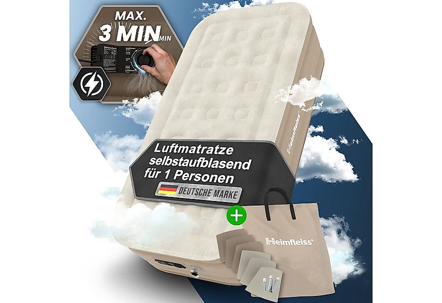 Heimfleiss® Luftmatratze Luftmatratze Selbstaufblasend – Komfort für Campin günstig online kaufen