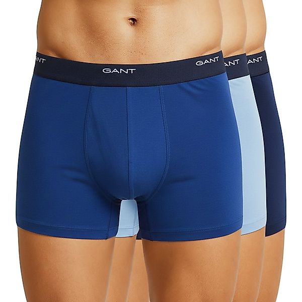 GANT 3-er Set Trunks Blau, Hellblau & Dunkelblau günstig online kaufen