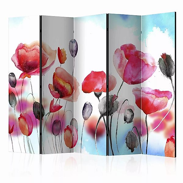 5-teiliges Paravent - Swaying With The Wind Ii [room Dividers] günstig online kaufen