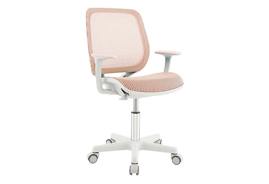 COSTWAY Drehstuhl Kinderstuhl, 43-55cm höhenverstellbar, mit Rollen 360° dr günstig online kaufen