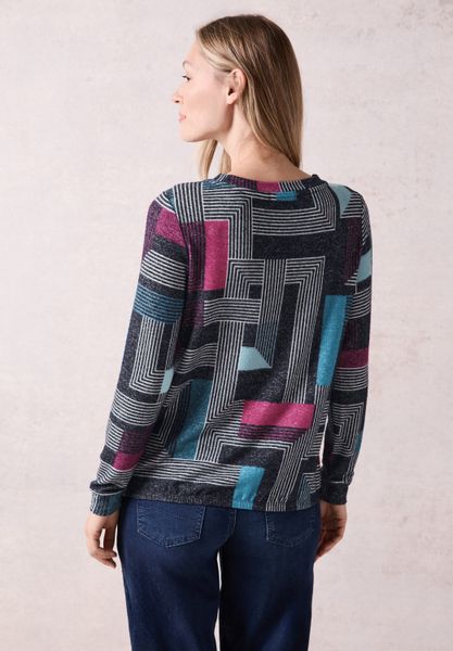 Cecil Langarmshirt mit U-Boot-Ausschnitt günstig online kaufen