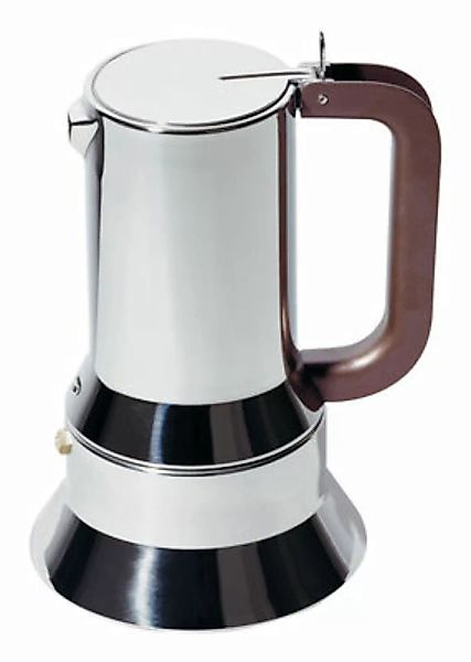 italienischer Kaffeebereiter 9090 metall 3 bis 6 Tassen - Alessi - Metall günstig online kaufen