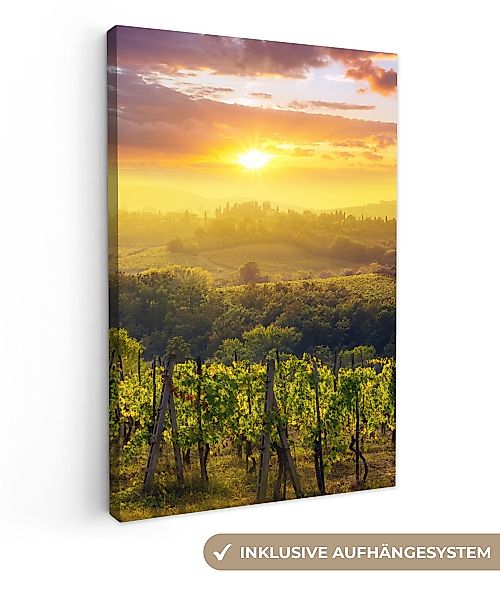 OneMillionCanvasses® Leinwandbild Toskana - Italien - günstig online kaufen